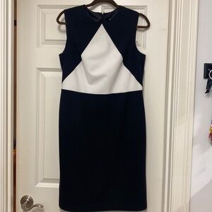 Nine West fitted mid length dress